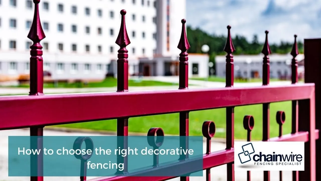 Choosing a decorative fence to suit the property