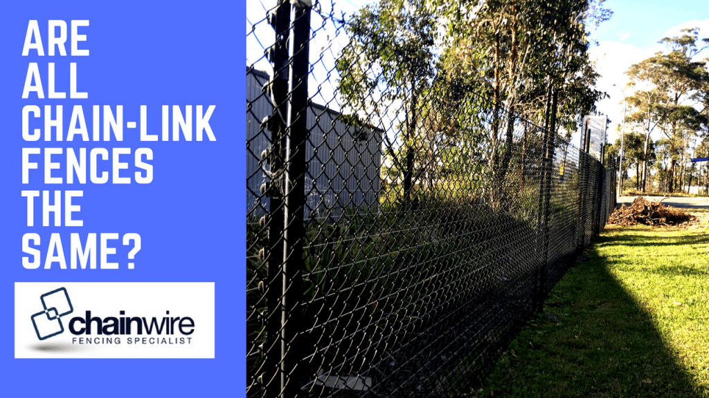 chain link fences