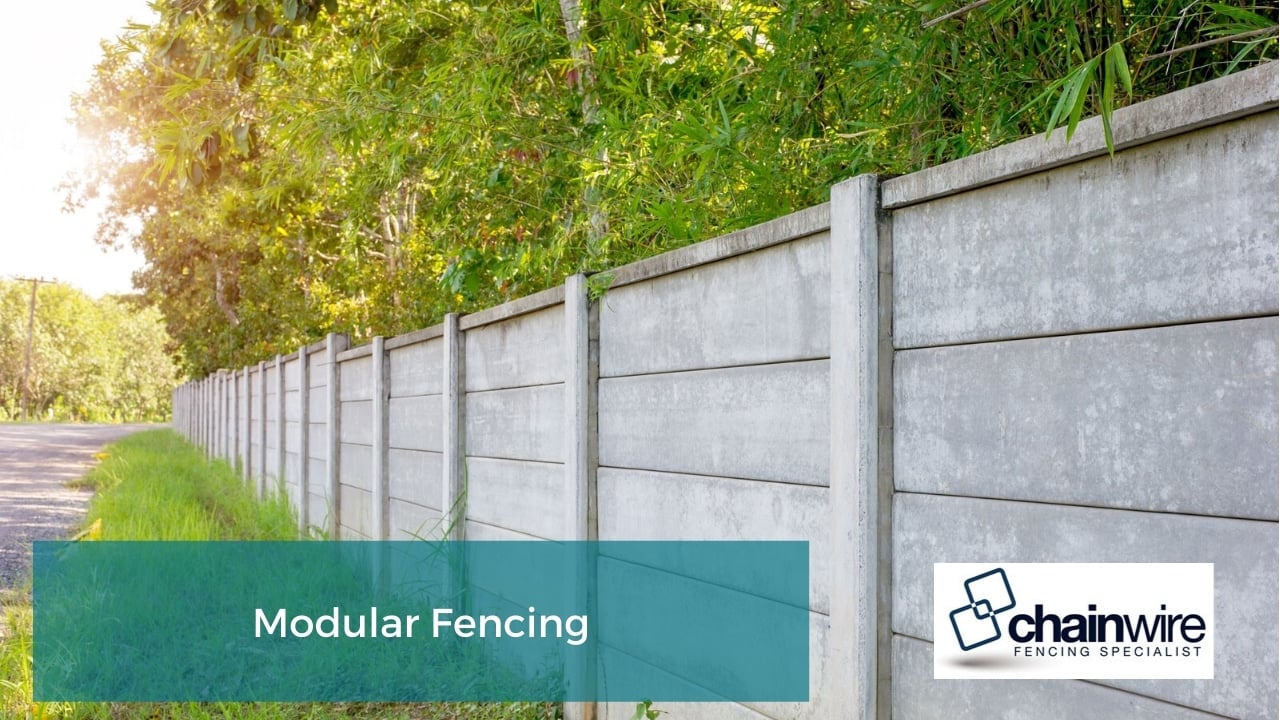 7 Different Types of Fencing - fencing Modular Fencing