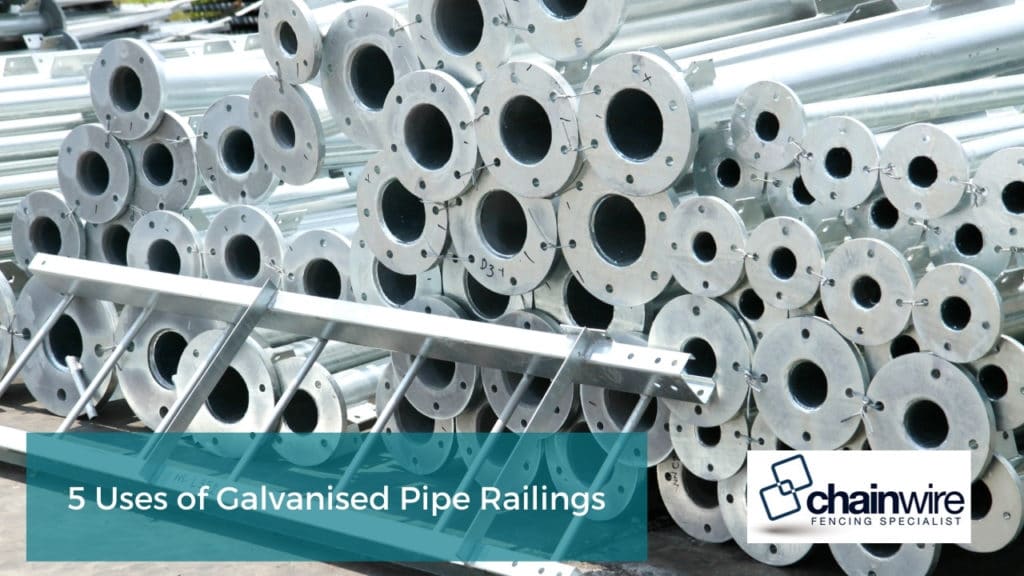 Uses of Galvanised Pipe Railings in your Warehouse or Facility ...