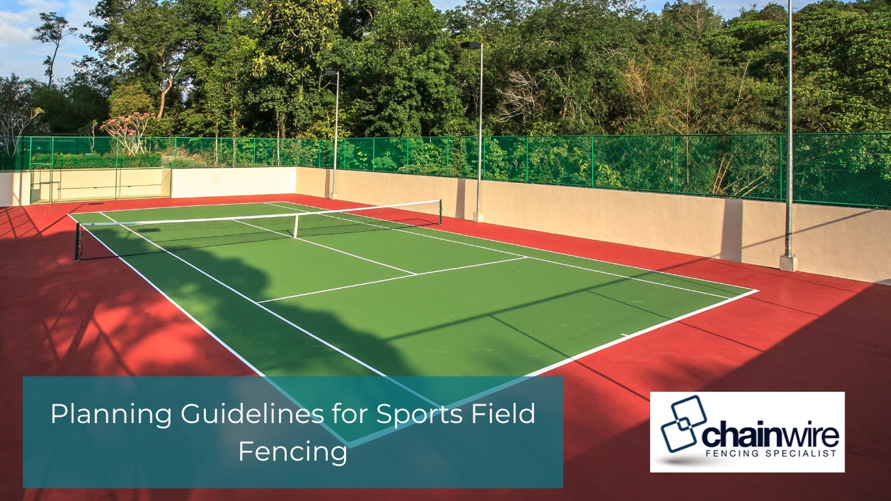 Installing Chainwire Fencing Around Community Sports Fields - Chainwire Fencing Planning Guidelines for Sports Field Fencing